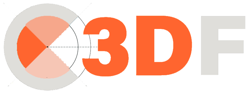 Logo 2024 C3DF Conception 3D Formation